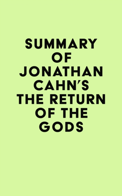 Summary of Jonathan Cahn's The Return of the Gods, EPUB eBook