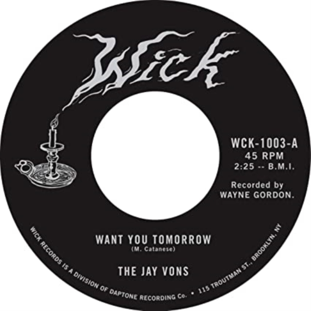 Want You Tomorrow/Did You See Her, Vinyl / 7" Single Vinyl