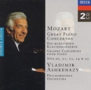 Mozart: Great Piano Concertos: Nos 20, 21, 23, 24 and 25 - CD
