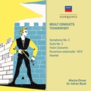 Boult Conducts Tchaikovsky: Symphony No. 3/Suite No. 3/Violin... - CD