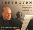 Beethoven: Sonatas, Op. 26 and Op. 90/Variations, Op. 34/... - CD