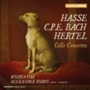 Hasse/C.P.E. Bach/Hertel: Cello Concertos - CD