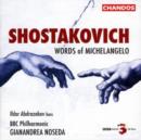 Words of Michelangelo (Noseda, Bbc Philharmonic) - CD