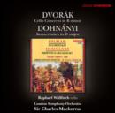 Dvorák: Cello Concerto in B Minor/... - CD