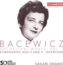 Bacewicz: Orchestral Works: Symphonies Nos. 3 and 4/Overture - CD