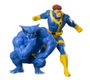 Kotobukiya Marvel Cyclops & Beast 2 pack Artfx+ Statue - Book