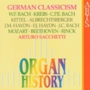 Organ History - German Classicism - CD