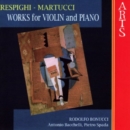 Martucci/vln and Pno Son/respighi/5 Pezzi - CD
