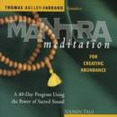 Mantra Meditation for Creating Abundance: A 40 Day Program - CD