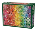 Colourful Rainbow 1000 Piece Puzzle - Book
