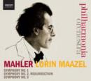 Mahler: Symphony No. 1/Symphony No. 2, 'Resurrection'/... - CD