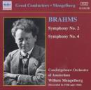 Great Conductors - Mengelberg -Symphony Nos. 2&4 - CD