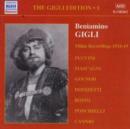 Gigli Edition Vol. 1, The: Milan Recordings 1918 - 1919 - CD
