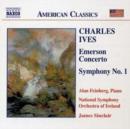 Symphony No. 1, Emerson Concerto (Sinclair, Nso of Ireland) - CD
