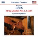 String Quartets Nos 1, 5 and 6 - CD