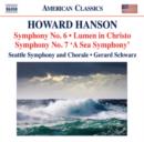 Howard Hanson: Symphony No. 6/Lumen in Christo/... - CD