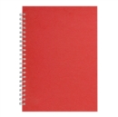 A4 Posh Pig Off White Paper 35lvs Red Silk - Book