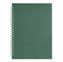 A4 Posh Pig Off White Paper 35lvs Dark Green Silk - Book