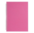 A4 Posh Pig Off White Paper 35lvs Bright Pink Silk - Book