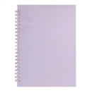 A4 Posh Pig Off White Paper 35lvs Lilac Silk - Book