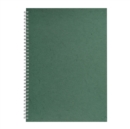 A3 Posh Pig White Paper 35lvs Dark Green Silk - Book