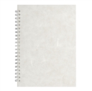 A4 Posh Pig White Paper 35lvs Ivory Silk - Book