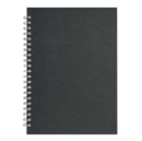 A4 Posh Pig White Paper 35lvs Black Silk - Book