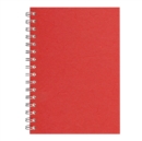 A5 Posh Pig White Paper 35lvs Red Silk - Book