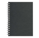 A5 Posh Pig White Paper 35lvs Black Silk - Book
