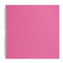 11x11 Posh Pig Off White Paper 35lvs Bright Pink Silk - Book