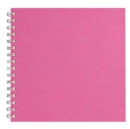 8x8 Posh Pig Off White Paper 35lvs Bright Pink Silk - Book
