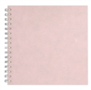 8x8 Posh Pig Off White Paper 35lvs Pale Pink Silk - Book