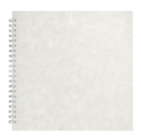 11x11 Posh Pig White Paper 35lvs Ivory Silk - Book