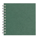 6x6 Posh Pig White Paper 35lvs Dark Green Silk - Book