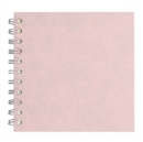 6x6 Posh Pig White Paper 35lvs Pale Pink Silk - Book