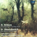 B. Britten: String Quartet No. 1 in D Major Op. 25/.... - CD