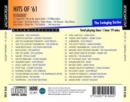Runaway Hits of '61: 32 Original No. 1 Hits By the Original Artists - CD