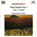 Piano Sonatas Vol. 1 - Nos. 2, 7 and 8 (Glemser) - CD