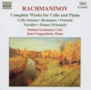 Complete Works for Cello and Piano - CD