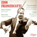 Zino Francescatti Plays Vieuxtemps/Lalo/Saint-Saëns/Sarasate - CD