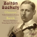 Glazunov: Violin Concerto in a Minor/Bartók: Romanian Folk Dances - CD