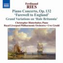 Ferdinand Ries: Piano Concerto, Op. 132, 'Farewell to England'/.. - CD