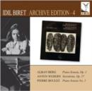 Alban Berg: Piano Sonata, Op. 1/... - CD