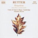 Requiem (Brown, Choir of Clare College, Cambridge) - CD