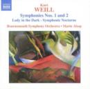 Symphonies Nos. 1 and 2, Lady in the Dark (Alsop) - CD