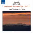 Antonio Soler: Keyboard Sonatas Nos. 16-27 - CD