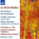 Five Pieces for Orchestra (Craft, Po, Lso) - CD