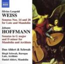Sonatas Nos. 14 and 20/sonatas in G Major (Ahlert, Schwab) - CD