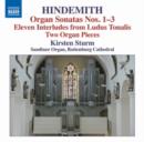 Hindemith: Organ Sonatas Nos. 1-3 - CD