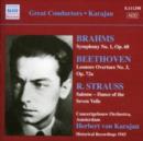 Symphony No. 1/leonore Overture No. 3/salome (Von Karajan) - CD